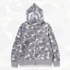 BAPE 베이프 정품 / 시티 카모 샤크 풀집 후드티 CITI CAMO SHARK FULL ZIP HOODIE