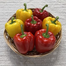 (한서농산2호) 당일경매 특품 파프리카 빨강파프리카 노랑파프리카 혼합파프리카 1kg 2kg 5kg, 1개, 혼합2kg