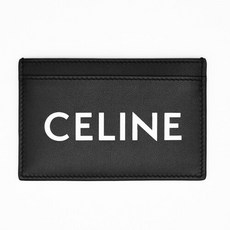 (당일) 23SS 셀린느 레터링 로고 블랙 카드지갑 10B703DMF38SI