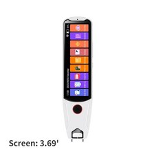  스캔톡 영어 중국어 번역기 비즈니스 스캔 음성 134 언어 지능형 오프라인 아랍어 포인트 독서 펜 번역 사전, 3.WhiteOffline Arabi 