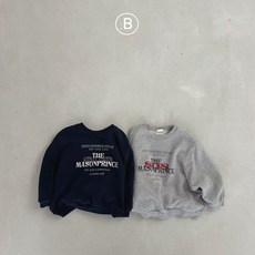  맘커플룩 엄마랑아기 시밀러룩 패밀리룩 그란데맨투맨 (2color)  상품 이미지