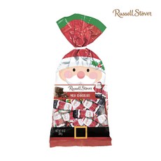 러셀스토버 크리스마스 밀크 초콜릿 40개입 / RUSSELL STOVER Christmas Solid Milk Chocolate Gift Bag, 40개
