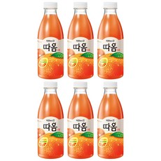 (빙그레)신선한 자연에서 갓따옴 상큼함 자몽프리미엄 냉장주스730mL 멀티팩, 730ml, 6개