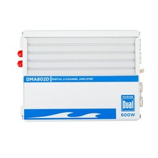 듀얼일렉트로닉스 DMA802D ClassD 2채널 600와트 최대출력 해상 MOSFET 증폭기