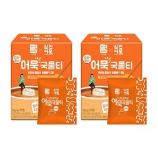 [녹차원 x 삼진어묵] 따끈따끈 어묵국물티, 40g, 2개, 오리지널