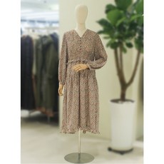 써스데이아일랜드 브이넥 스모킹 원피스 (T228MOP231W)