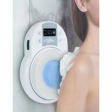 충전식 목욕솔 등때밀이 기계 전동마사지기 샤워브러시 벽걸이형 등마사지, AI지능형 바디 브러시, 1개