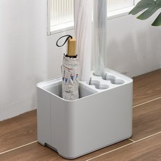 우산꽂이 현관 신발장 인테리어 우산 걸이 정리 거치대 사무실 업소, 1개, 화이트