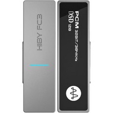 앰프 호환 헤드폰 HiBy FC3 MQA 동글 USB DAC 교체 가능 케이블 볼륨 버튼으로 아이폰/MAC/Android/Windows용 DSD PCM 플러그 앤 플레이 지원 - fc3