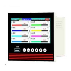 산업용 디지털 온도계 다중 센서 압력 유량 계측기, 6채널+소프트웨어 USB 디스크, 1개