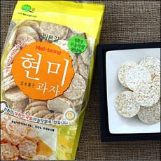 바른길 현미과자 국산 110gX5봉 뻥튀기 빵 떡 한과 간식 곡물과자 호빵 통곡물 uiza