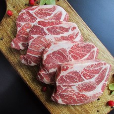 도감푸드 듀록 흑돼지 통목살 1kg 스페인산, 단일상품