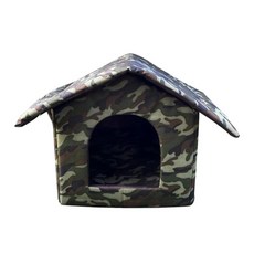 개집 안전 재료 내구성 있고 정교한 공예 편안하고 텐트 캐빈 애, 1개, 5.Camouflage S