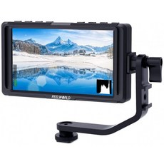 FEELWORLD F5 5인치 DSLR On Camera Field Monitor Small Full HD 1920x1080 IPS Video Peaking Focus Assist with 4K HDMI 8., 단일옵션