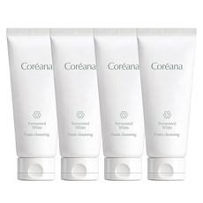 코리아나 발효 화이트 폼 클렌징, 4개, 150ml