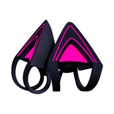 1Pair Kitty Cat Ears Razer Kraken V2 Special/Kraken 2019/Kraken TE /7.1 V2 헤드폰 헤드셋을위한 분홍색 녹색 보라색, 02 Purple