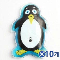  똑딱이핫팩 휴대용손난로 다회용 펭귄 10개, 상세설명참조 