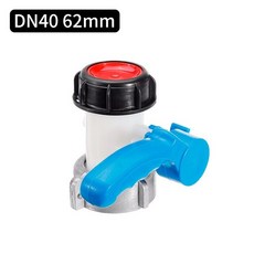 IBC 탱크탭 어댑터 톤 배럴조인트 IBC 탱크 컨테이너 1000L DN50 75Mm 리터 62Mm 남성 2 인치 홈 가든 버, 1개