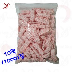 마이크커버 봉지 땡땡이 팩형 10팩/ 20팩 /30팩 /50팩 / 봉지커버 마이크 위생 카바 노래방 무대 행사장 강의실 회의실/예송사운드, 1.10팩(1000장)
