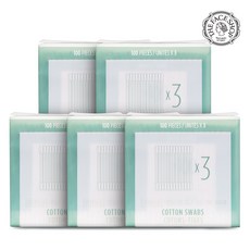 더페이스샵 데일리 뷰티툴즈 코튼 면봉 300pcs x 5개