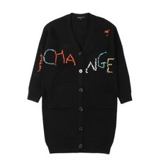 [블루테일]ATG6CK01BK 여아 블랙 니트 롱 가디건