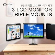 피콘 최저가성비 COMS LCD 모니터 거치대 3단 블랙 모니터암 받침대 스탠드쇼핑 이커머스 할인 쿠폰 이벤트, 상세페이지 참조
