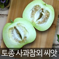 사과참외 씨앗 채소씨앗 애플 참외 종자 토종 10알