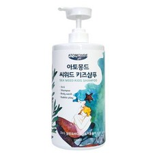 씨위드 키즈샴푸1000ml 바디워시 거품놀이 약산성, 아토몽드 씨위드 키즈샴푸1000ml 바디워시 거품놀이, 1개