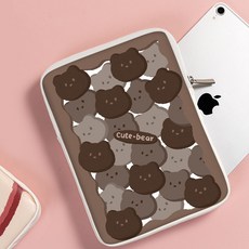 체크아이패드파우치