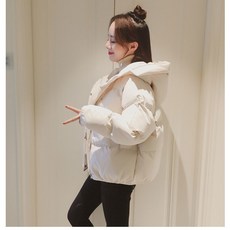여성 패딩 쇼트 롱 코트 겨울 톱 Women's Down Jacket no0ToYg