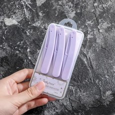 눈썹가위 눈썹 트리머 세트 메이크업 도구 안전한 면도기 얼굴 몸 제모 면도날 여성