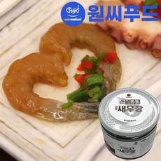짜지않은 깐새우장 600g 순살통통 양념 간장 새우장, 1개