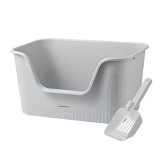 딩동펫 바스켓 특대형 고양이 화장실, 그레이, 1개 그레이, 1개