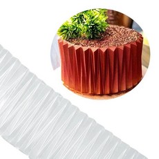 종이 접기 케이크 랩 몰드 플라스틱 디자인 테두리 스텐실 제빵용품 초콜릿 제빵, 2. Type A, 1개