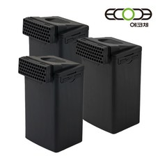 [KT알파쇼핑][정품] 에코체 음식물처리기 리필필터 하우징 필터 3세트 ECC-888 ECC-800 호환, 에코체 하우징필터 3세트, 에코체 하우징필터 3세트