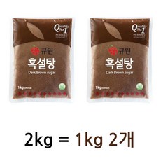 큐원 흑설탕, 2kg, 5개