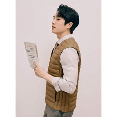 [현대백화점]앤드지by지오지아 구스다운 4종택1브이넥 베스트 BLA4VP1101