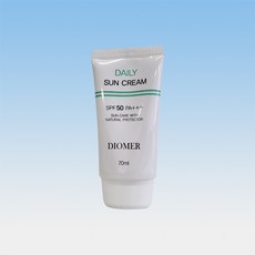 디오메르 데일리 선크림 70ml SPF50 톤업 워터프루프 썬크림 파데프리