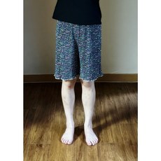쿨 냉장고 촌캉스 여름바지 5부 반바지 빅사이즈 여름잠옷