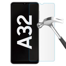 갤럭시 A32 LTE (4G) 강화유리 방탄 투명 액정보호 필름 SM-A325 / SM-A325N, 1개