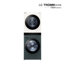 LG 오브제 워시타워 20kg 베이지 그린 W20GEZ