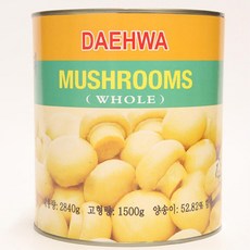 신성함을 통째로 담은 통조림 양송이 홀 2.84kg, 1개