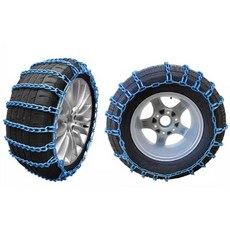 SUV 스노우체인 트럭 철 쇠사슬체인 차량 철끈 픽업 중장비, 155/65R13 매우 두꺼운 스트립 2개+렌치, 1개