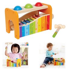 Hape Pound & Tap Bench 하페 실로폰/고품질 독일완구/인기/Slide Out Xylophone, 1개