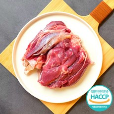 1등급 국내산암컷 식품안전관리인증 흑염소 고기 앞다리 정육, 1개, 500g