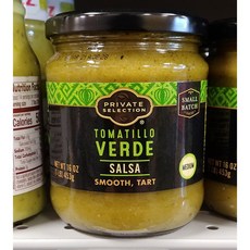 Private Selection (미국마트) 1+1+1 토마티요 살사소스 453g Tomatillo Verde Salsa 16oz, 1개