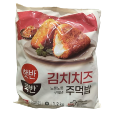 코스트코 햇반쿡반 김치치즈 주먹밥 100G 12개입 노릇노릇 구워낸 /아이스박스포장, 12개