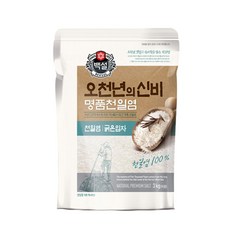 백설 오천년의 신비 명품천일염, 3kg, 1개