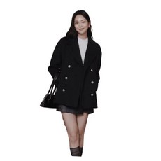 [백화점몰] 잇미샤 여성 코트 [24 F/W] 더블 버튼 핸드메이드 하프 ITOAZHL700