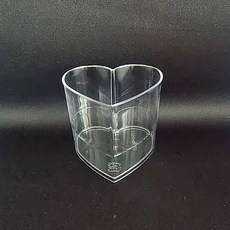 하트타워컵 하트디저트컵 140cc 1팩 8세트, 8개